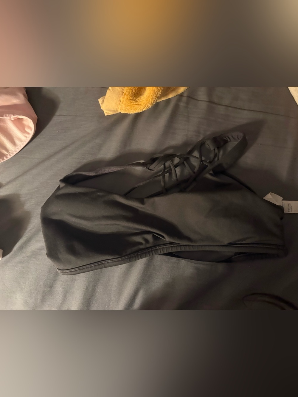 Free to be wild bra graphite grey